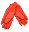 Orange Viscose Gloves & Hat Set