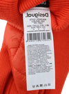Orange Viscose Gloves & Hat Set