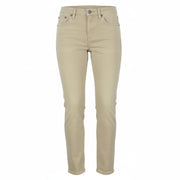 R13 Women Jeans W28 Beige Faded Stretch Cropped Ankle Zip Closure