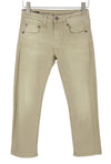 Beige Denim Jeans