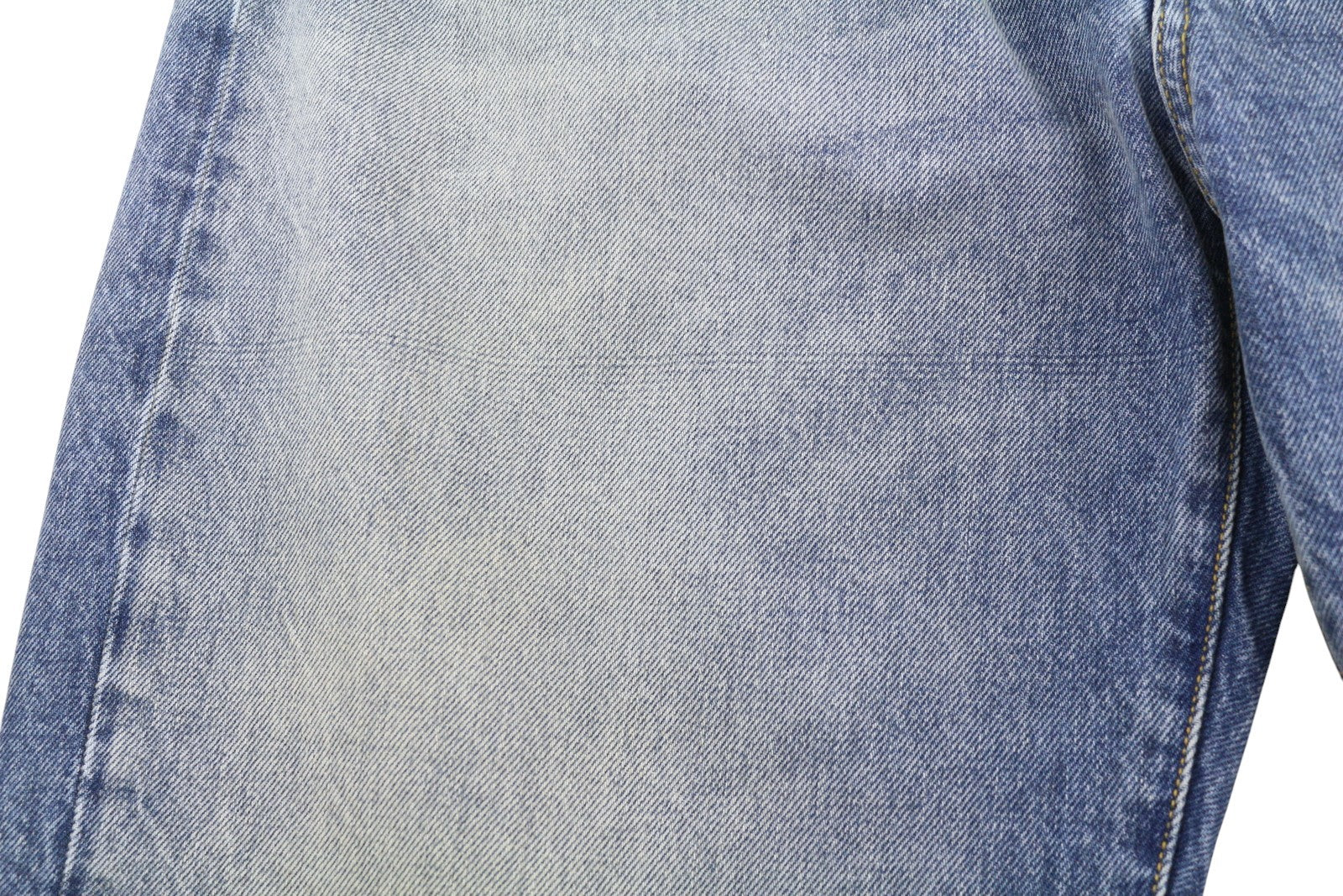 R13 Cuffed X-BF Women Jeans 29 Jasper Blue Faded Whisker Crop
