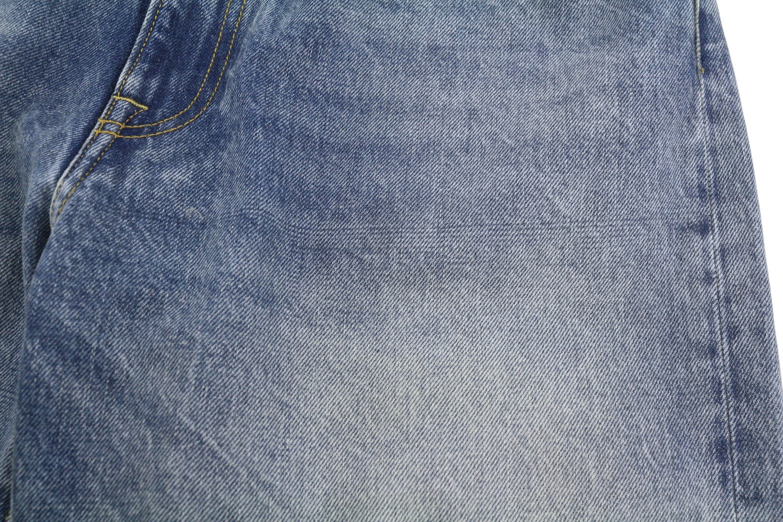 R13 Cuffed X-BF Women Jeans 29 Jasper Blue Faded Whisker Crop
