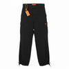 Trousers Vintage Wash Canvas Cargo Black