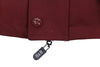 Burgundy Polyester Jacket