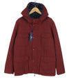 Burgundy Polyester Jacket