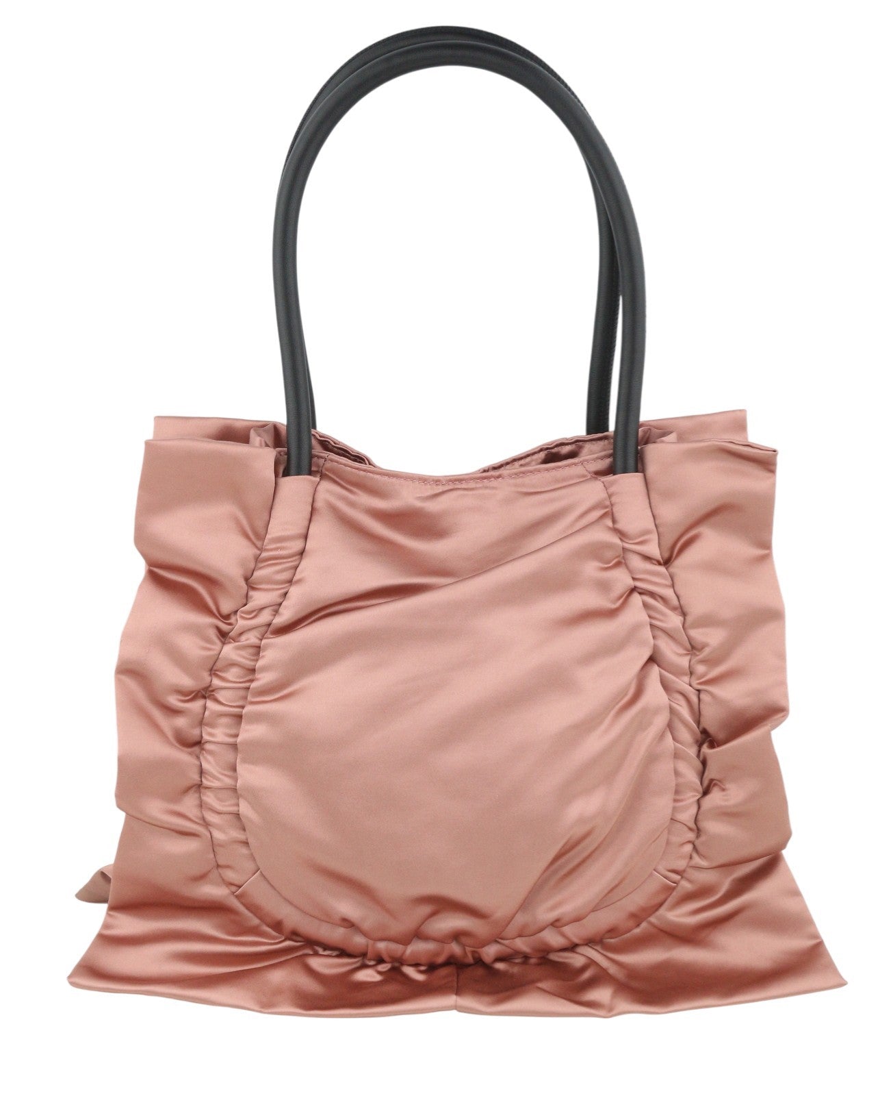 MAX&CO. Women Bag OS Pink Satin Mini Shopper Magnet Fasten
