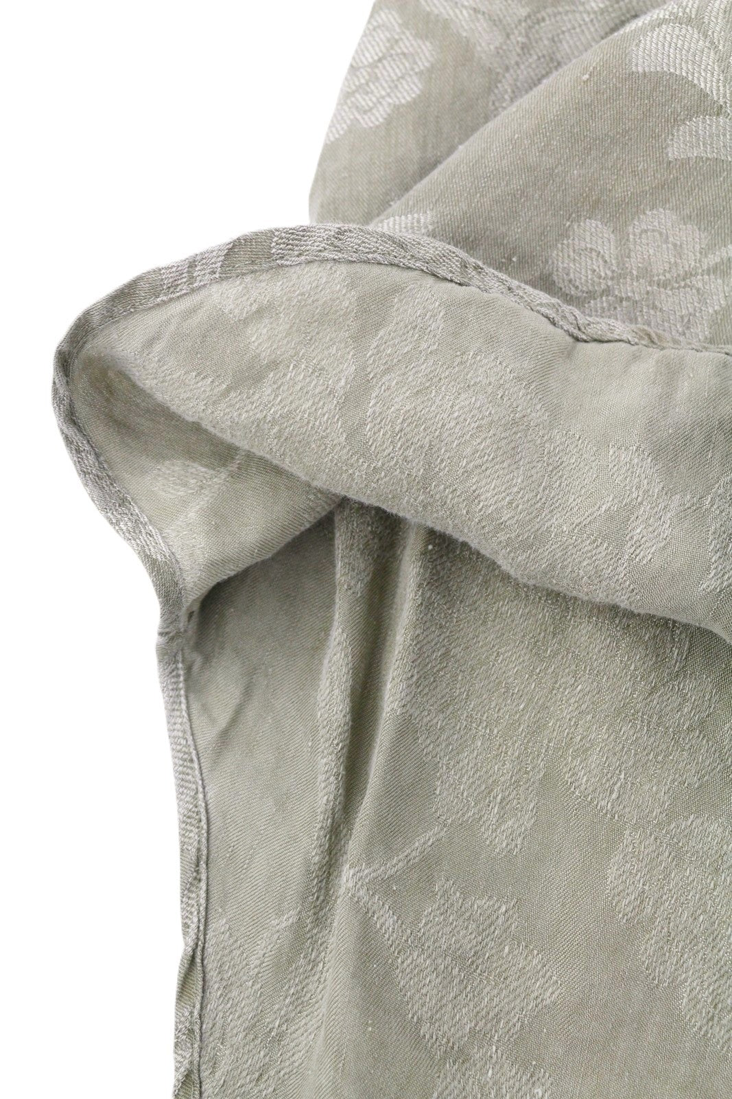 R13 Jumbo Shirtdress Women Dress M/L Olive Floral Linen Blend Loose Fit PS26