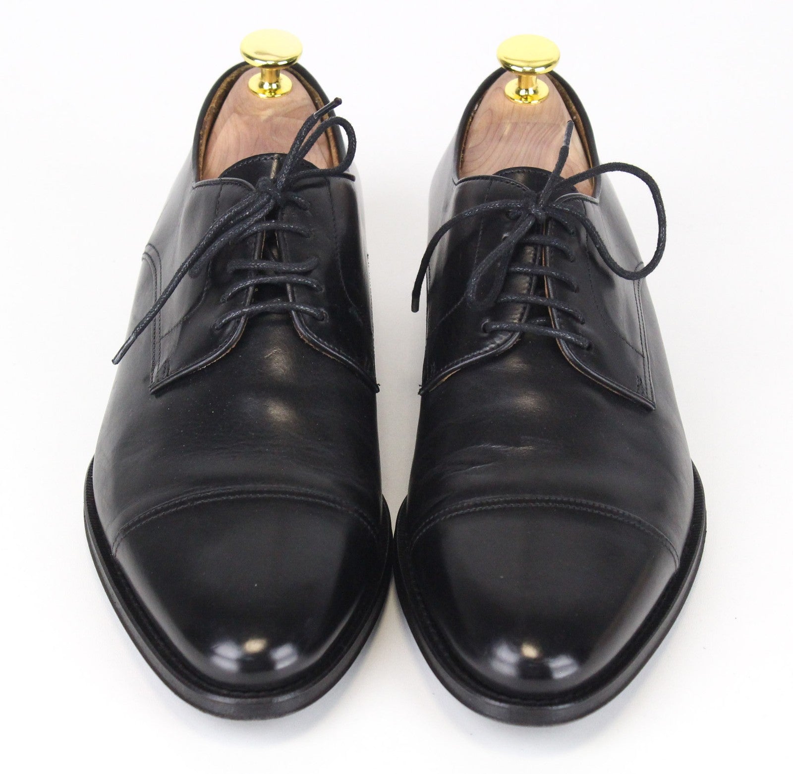 SUITSUPPLY Men Formal Shoes EU39.5 Black Calf Leather Classic Blake-Stitched