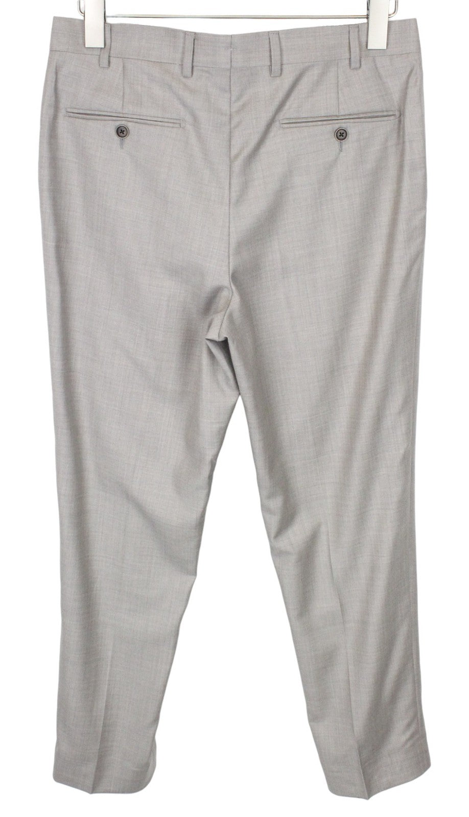 SUITSUPPLY La Spalla Men Suit UK38R Melange Brown 2-Piece Slim Wool Perennial
