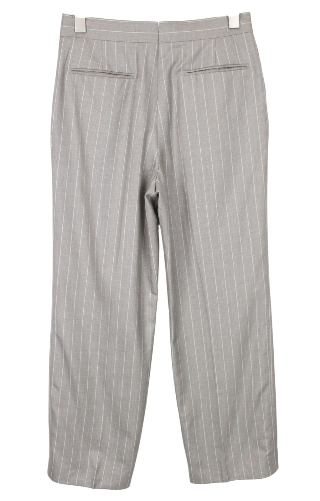 SUITSUPPLY La Spalla Men Suit UK34S Striped Wool Silk Linen Taupe Brown 3 Piece