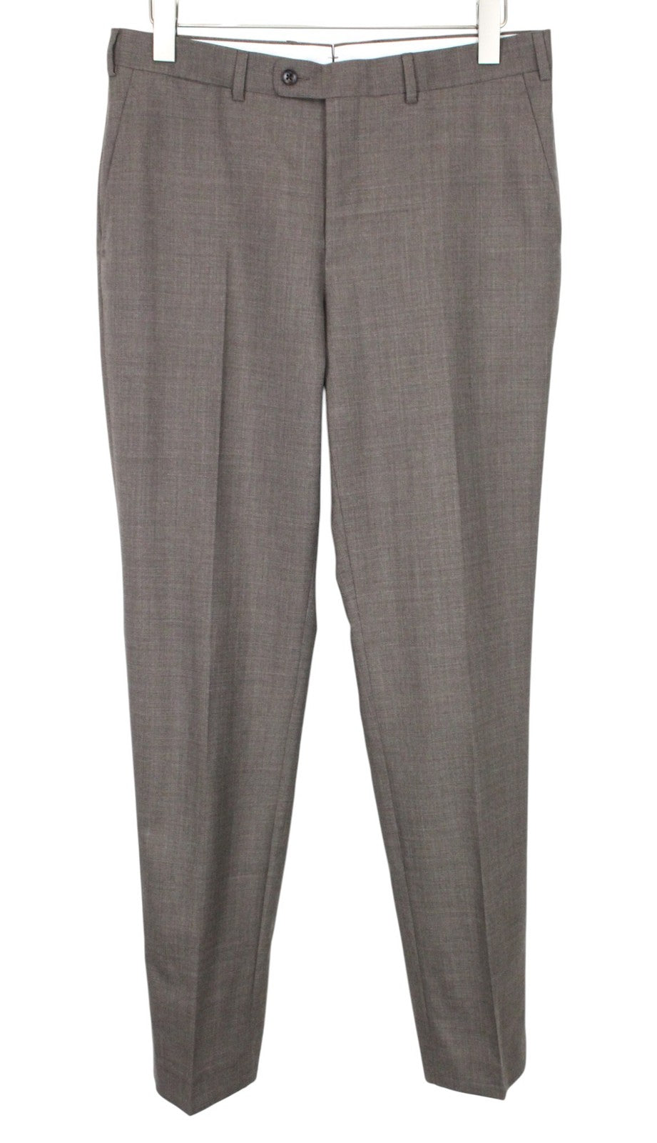 SUITSUPPLY La Spalla Men Suit UK40L Single-Breasted Pure Wool Brown 2 Piece