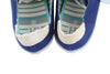 Blue Textile Sneakers