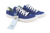 Blue Textile Sneakers