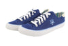 Blue Textile Sneakers