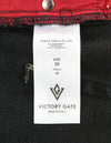 Jeans Denim Regular Fit Black Collection Studs