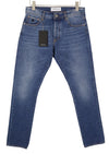 Jeans Denim Slim Fit Blue Collection Indaco Mid