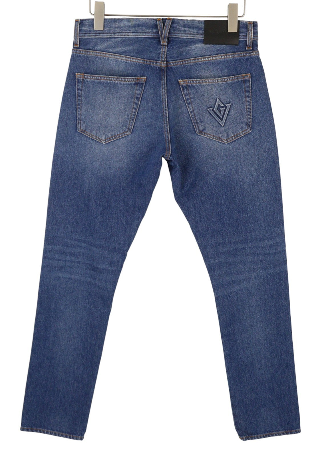 VICTORY GATE Men Jeans Slim Fit Blue Collection Indaco Mid W30 Washed
