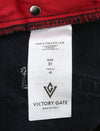 Jeans Denim Slim Fit Black Collection Spalmato