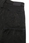 Jeans Denim Slim Fit Black Collection Spalmato