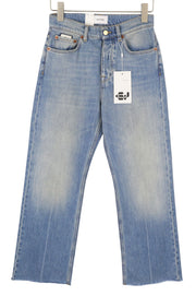 EYTYS Avalon Torn Indigo Cropped Bootcut Fit Women Jeans W26/L32 Indigo RRP370