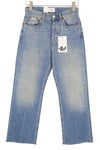 Jeans Avalon Torn Indigo Cropped Bootcut Fit