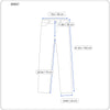 Jeans Avalon Torn Indigo Cropped Bootcut Fit