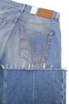 Jeans Avalon Torn Indigo Cropped Bootcut Fit