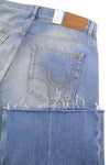 Jeans Avalon Torn Indigo Cropped Bootcut