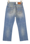 Jeans Avalon Torn Indigo Cropped Bootcut