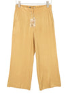 Yellow Acetate Trousers