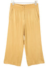 Yellow Acetate Trousers