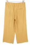 Yellow Acetate Trousers