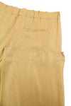 Yellow Acetate Trousers