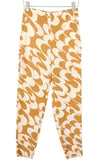 Yellow Polyester Trousers