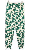 Green Polyester Trousers