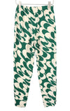 Green Polyester Trousers