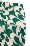 Green Polyester Trousers