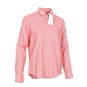 SCOTCH & SODA Ams Couture Men Shirt XL Salmon Pink Pure Cotton Button-Up