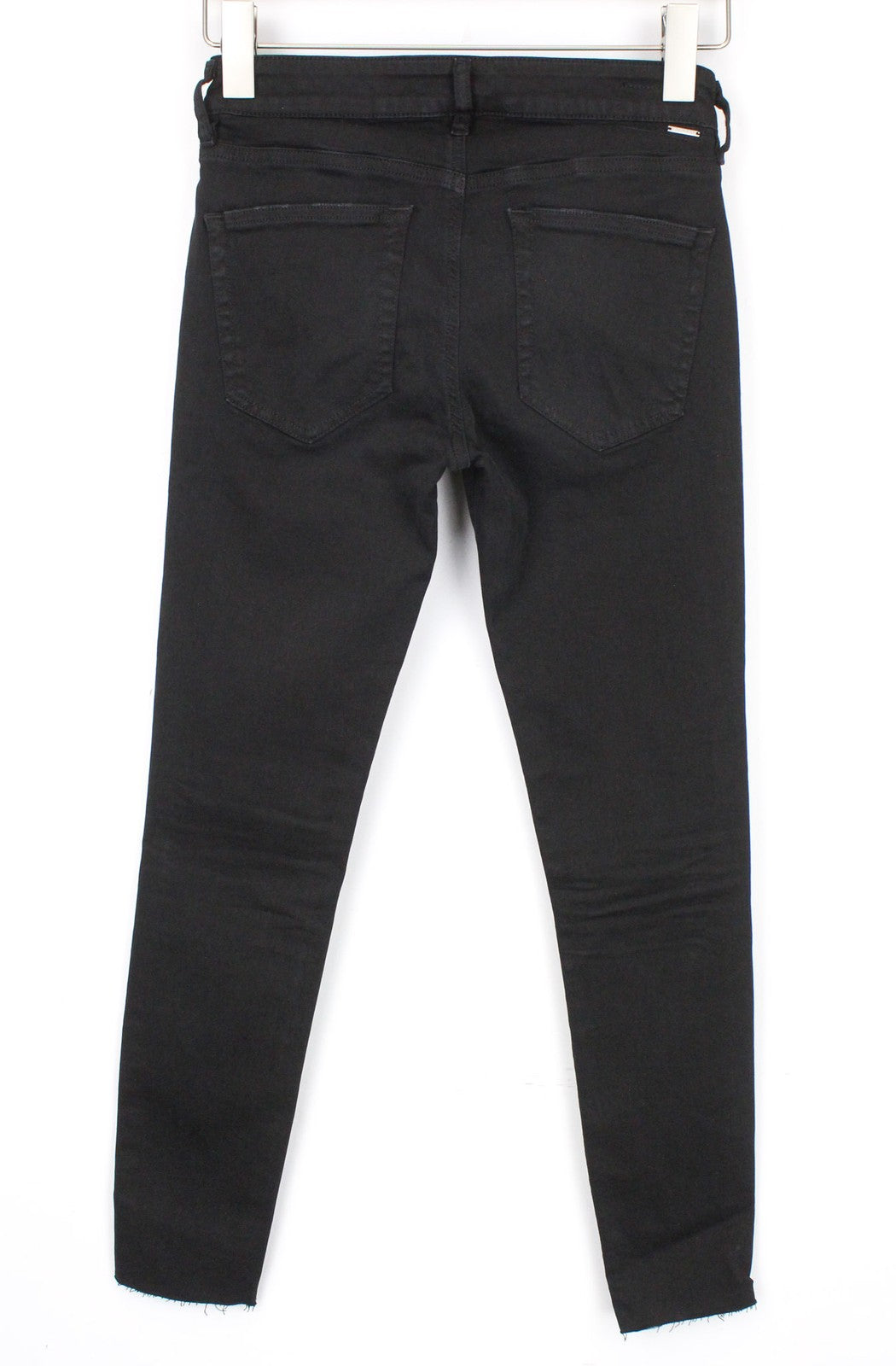 DIESEL Slandy-Ankle 084EX Women Jeans W27/L32 Super Slim Skinny Black Stretch