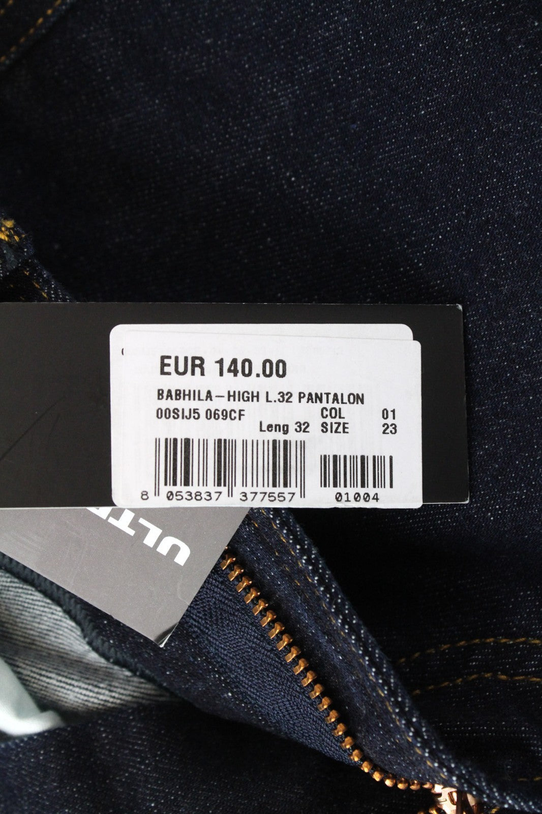 DIESEL Babhila-High 069CF Women Jeans W23/L32 Girls Slim Skinny Blue Stretch