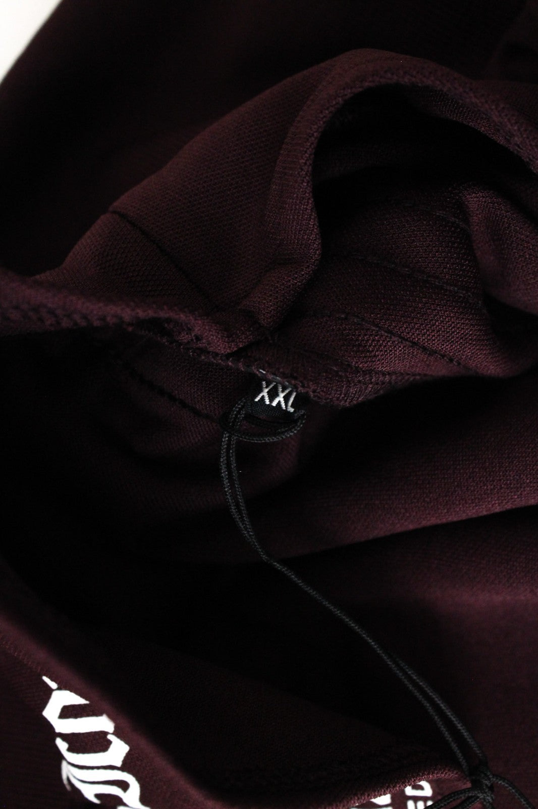 REPLAY Men Sweatshirt 2XL Sport Burgundy High Neck Jersey Track Zip Up Ribbed