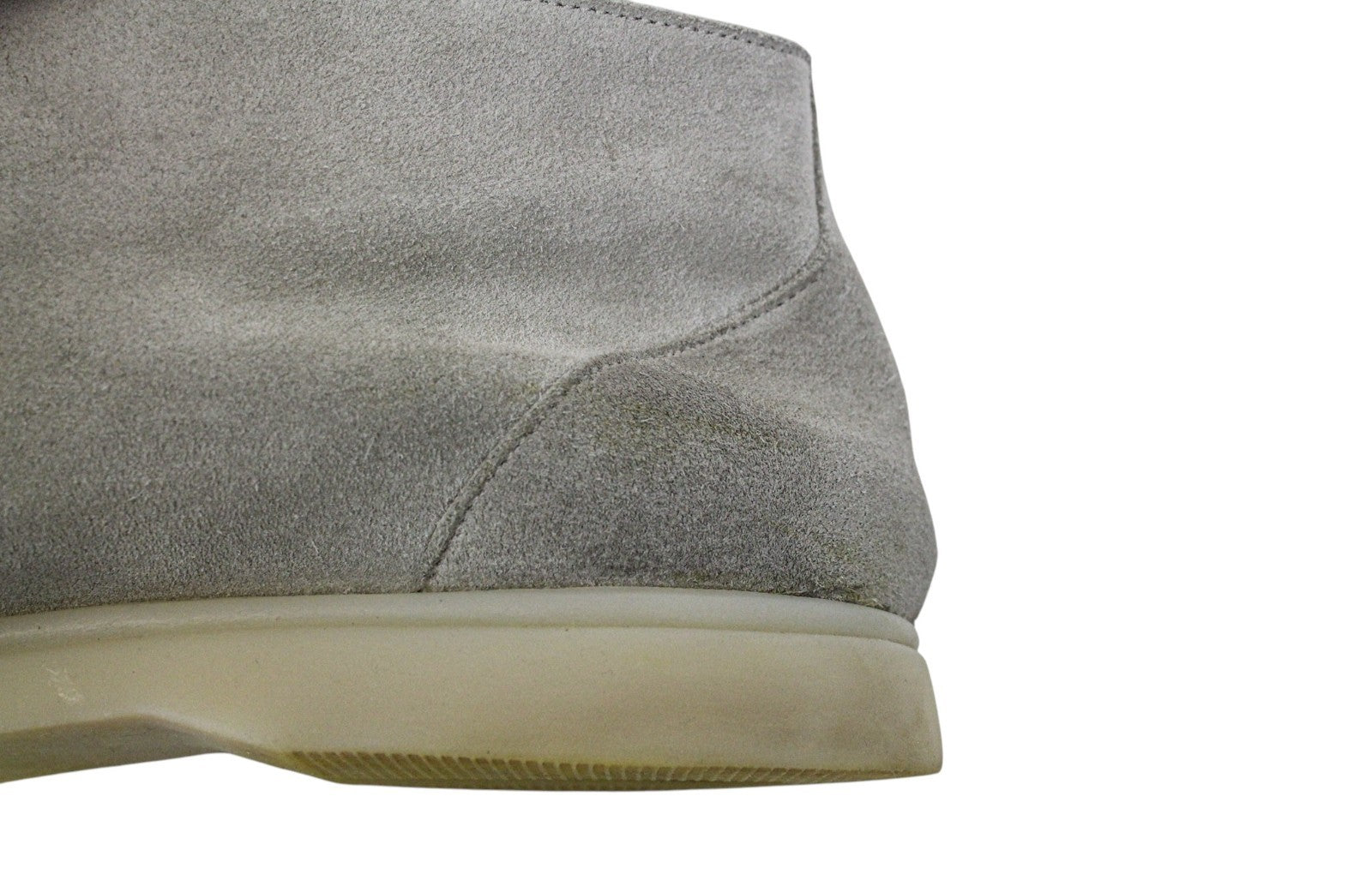 SUITSUPPLY Men Casual Shoes EU43 Beige High-Top Double-Faced Suede Leather