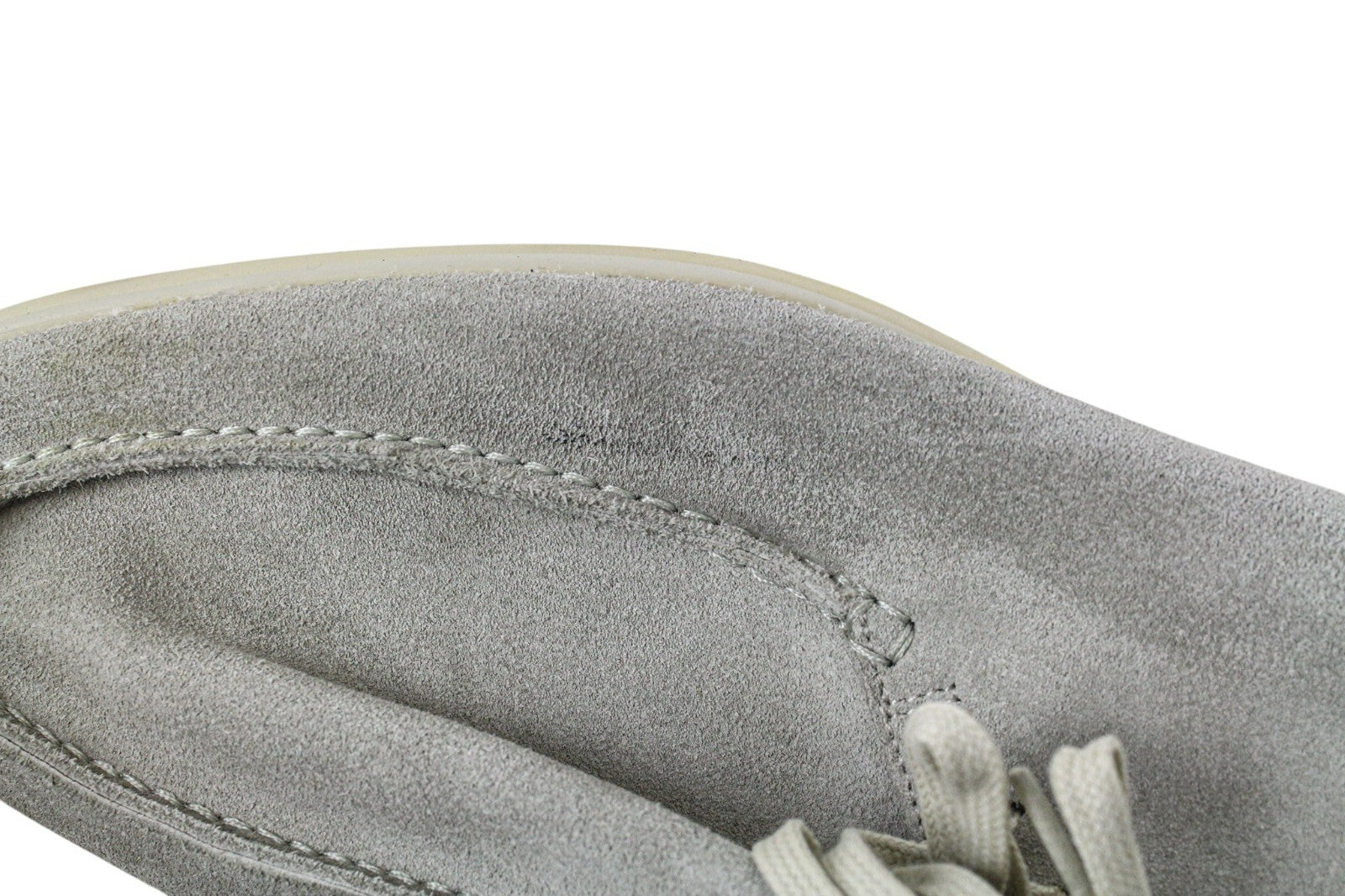 SUITSUPPLY Men Casual Shoes EU43 Beige High-Top Double-Faced Suede Leather