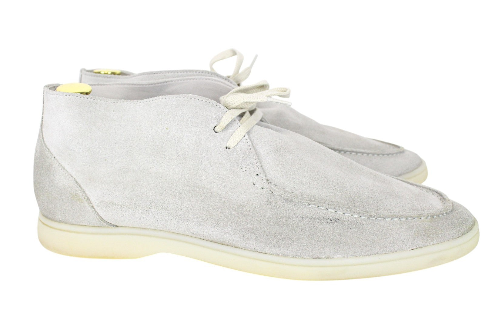 SUITSUPPLY Men Casual Shoes EU43 Beige High-Top Double-Faced Suede Leather