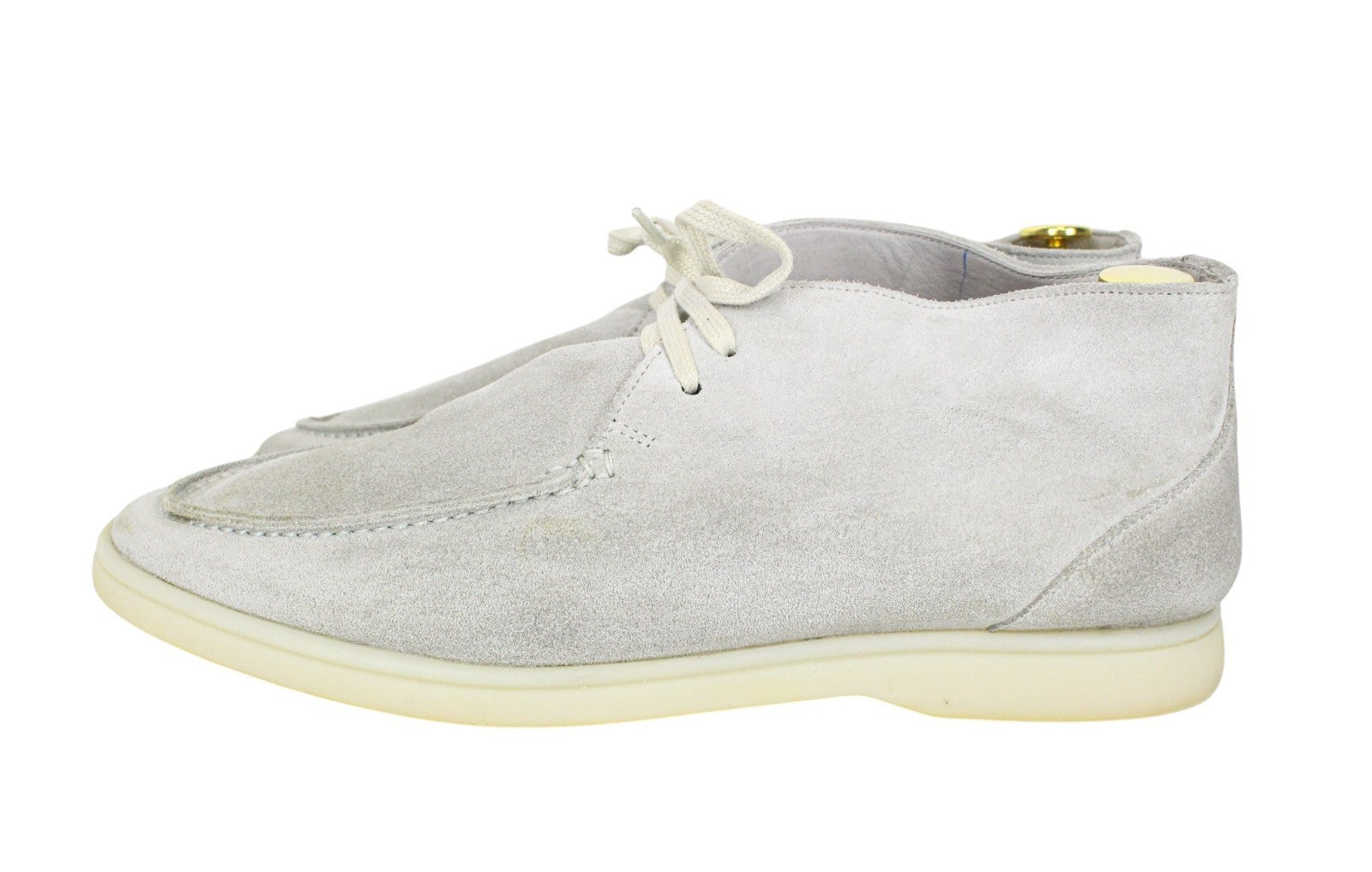 SUITSUPPLY Men Casual Shoes EU43 Beige High-Top Double-Faced Suede Leather