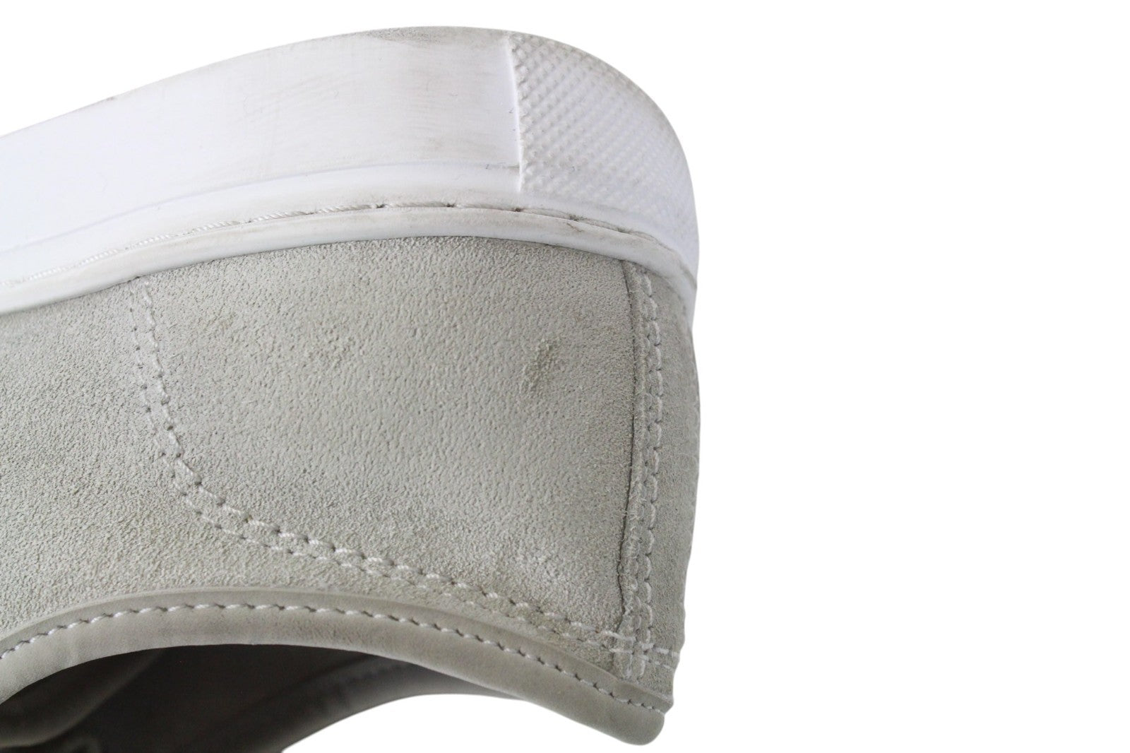SUITSUPPLY Men Sneakers EU40 Beige Leather Low-Shaft Suede Calfskin Classic