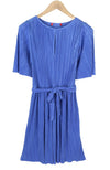 Blue Polyester Dress