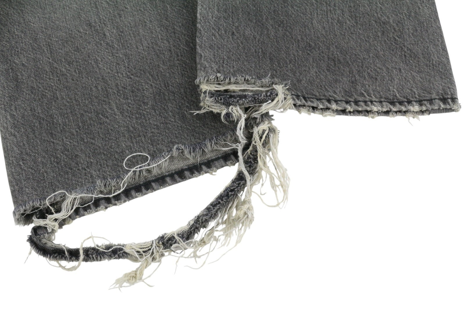 R13 D'Arcy Loose Women Jeans 25 Leyton Black Washed Distressed PF26