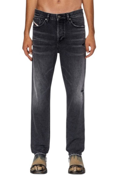 DIESEL 2005 D-Fining 09G19 Men Jeans W31/L32 Black Washed Regular Tapered