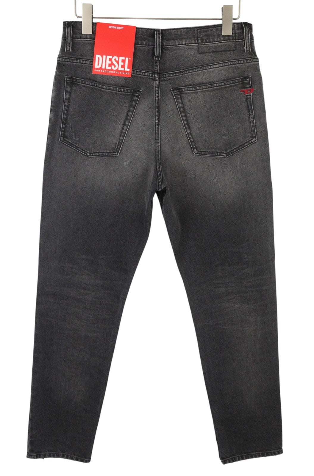 DIESEL 2005 D-Fining 09G19 Men Jeans W31/L32 Black Washed Regular Tapered